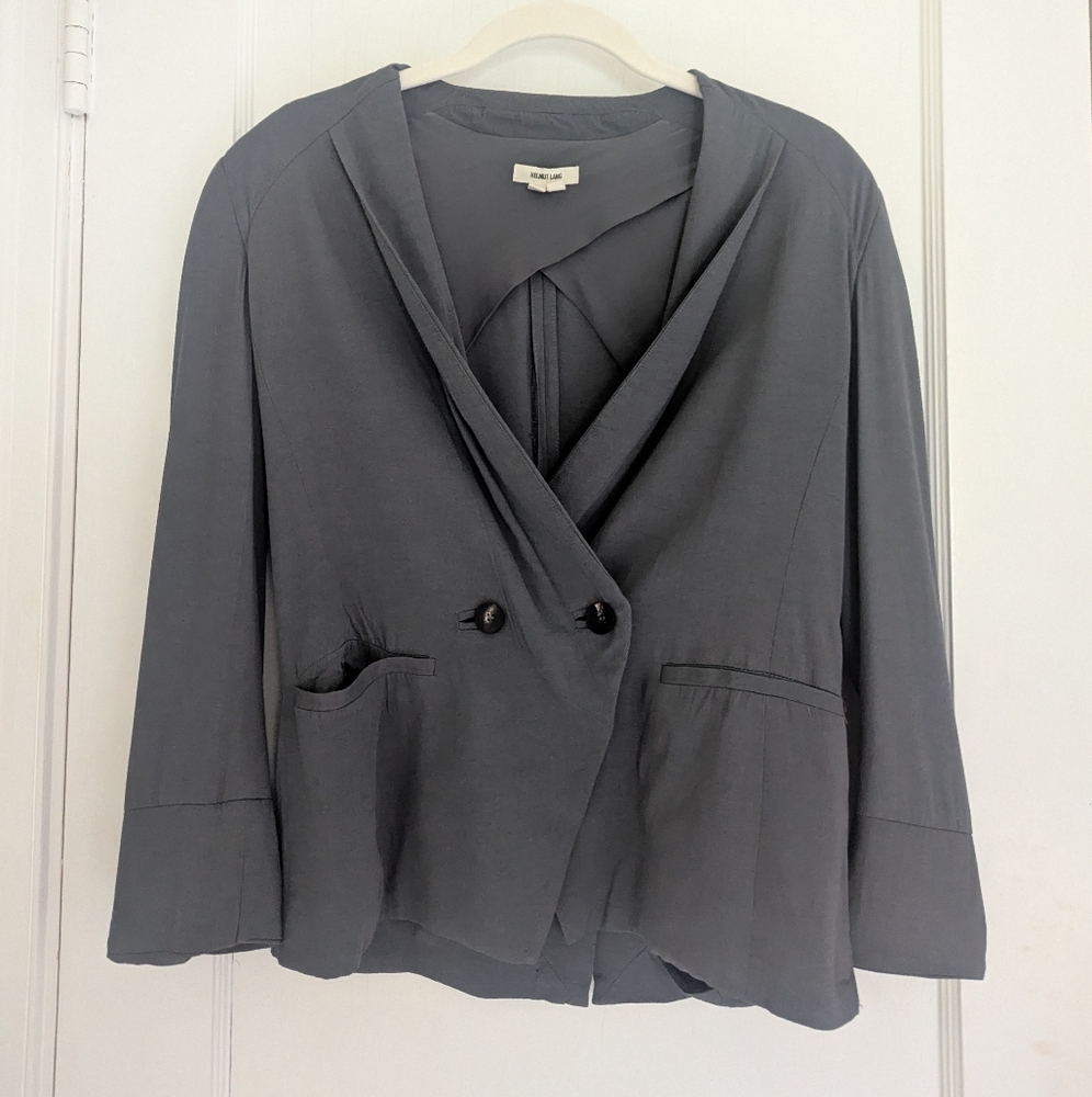 Helmut Lang Gray Blazer
